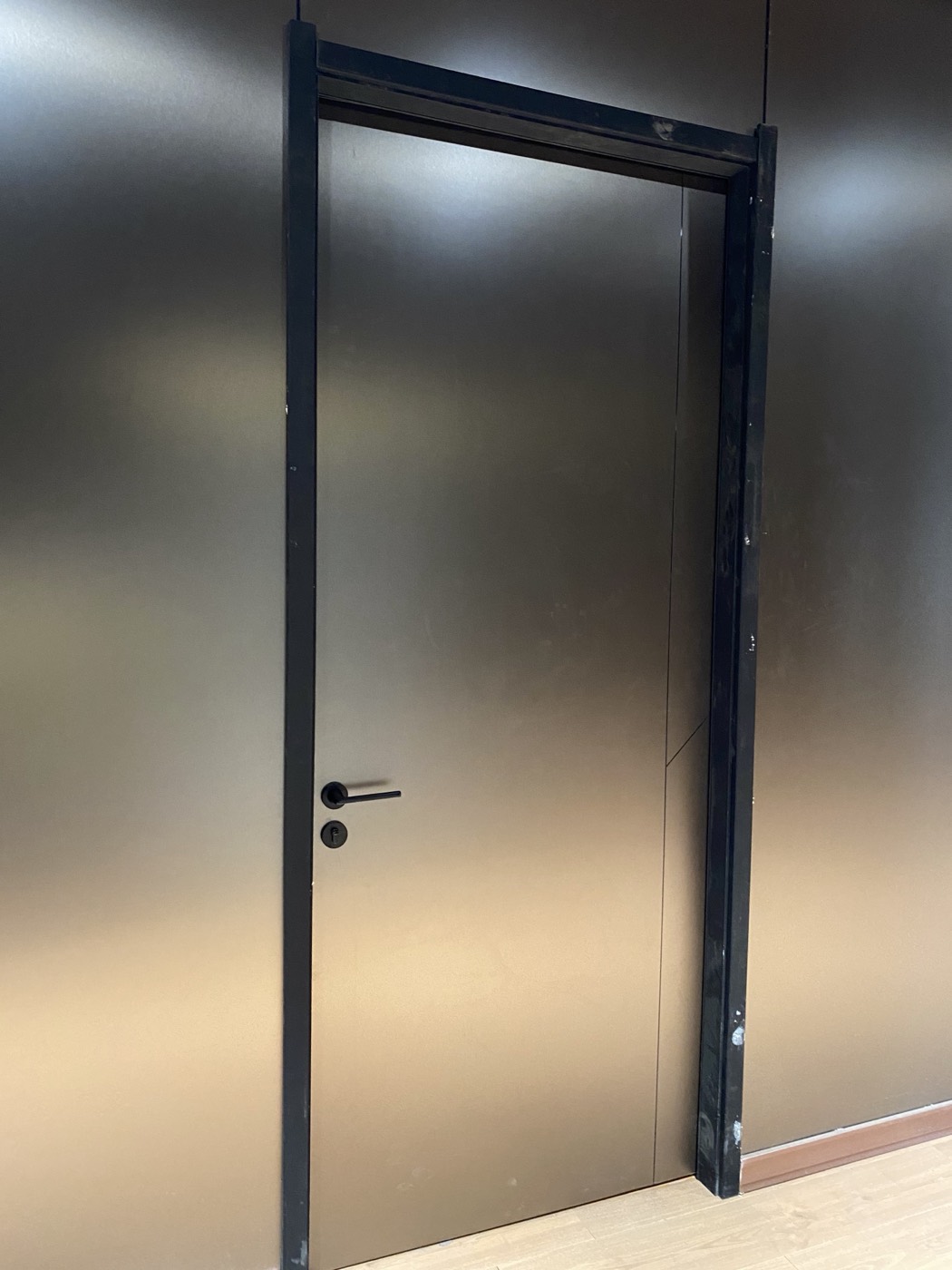 Metal finish wall panel design 66