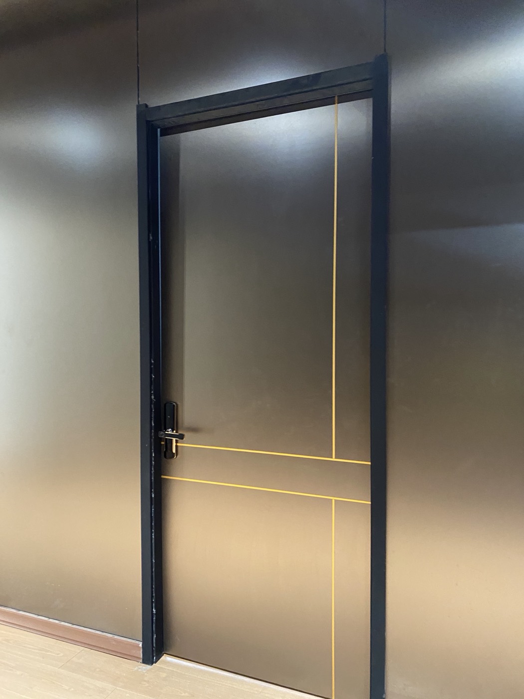 Metal finish wall panel design 67