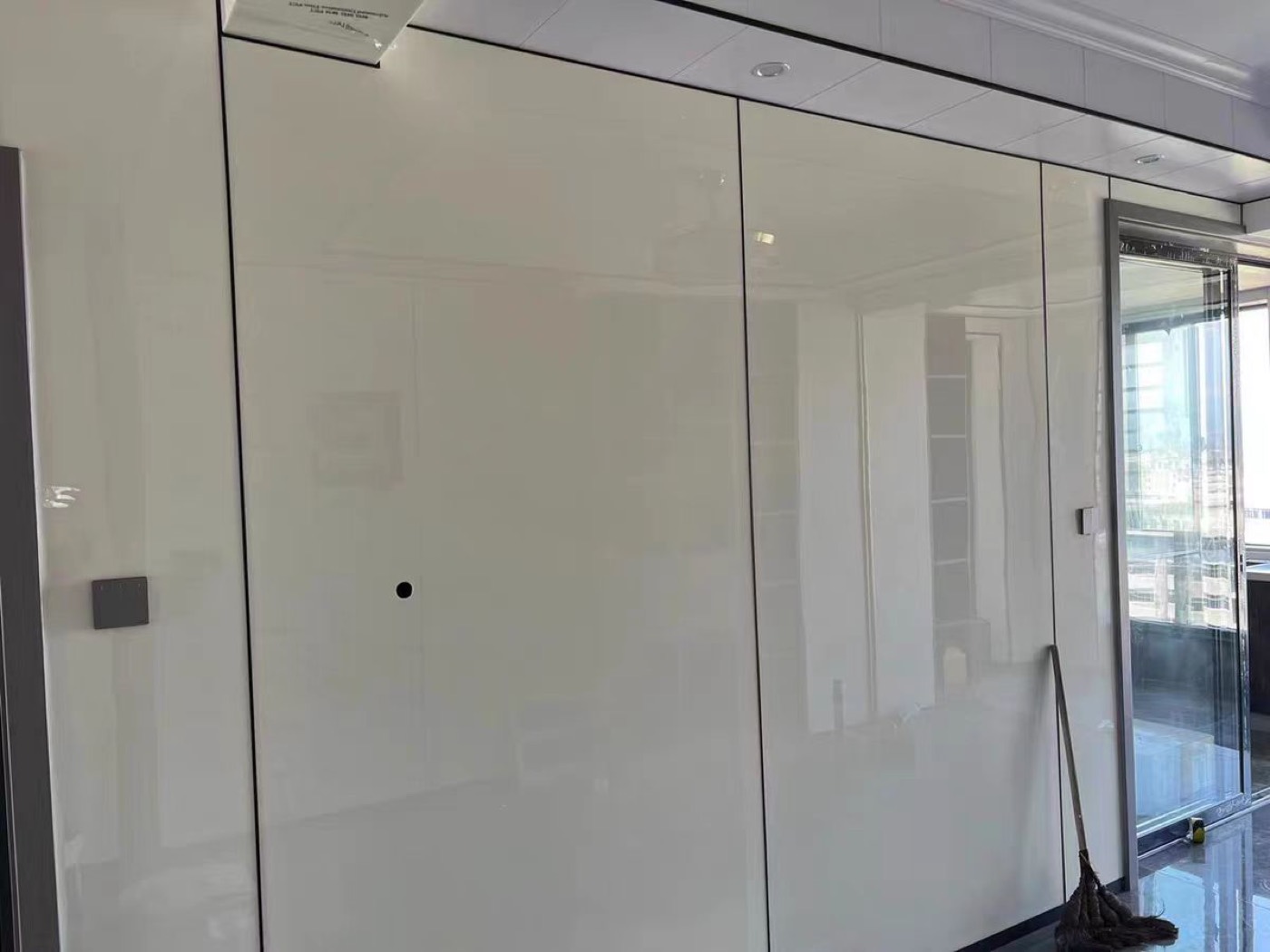 Mirror finish wall panel design 15