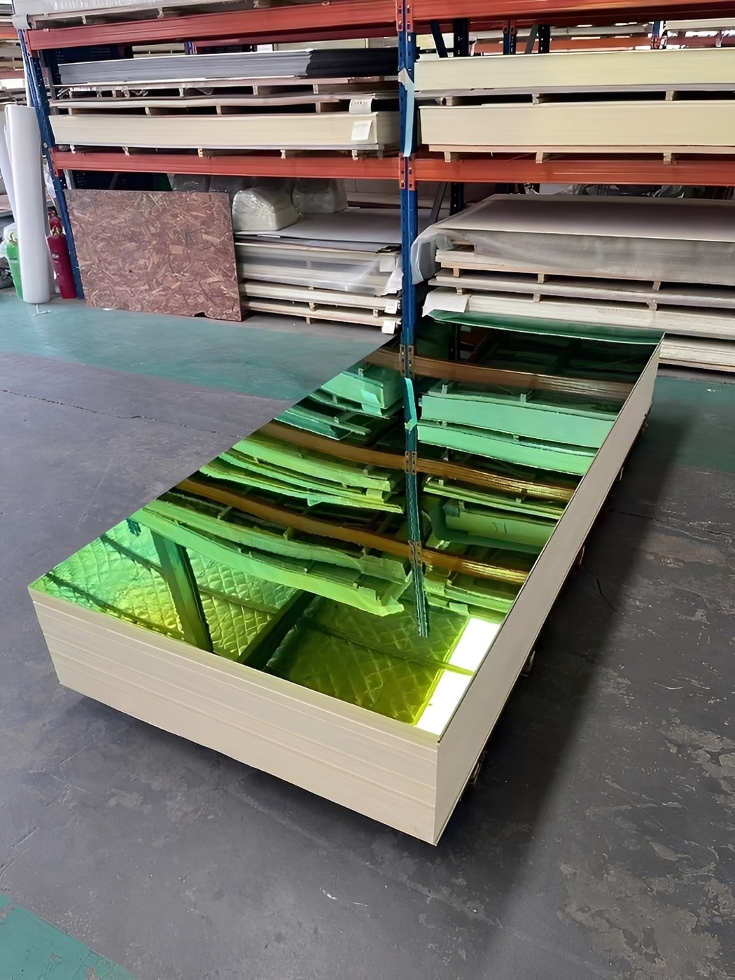Mirror finish wall panel design 40