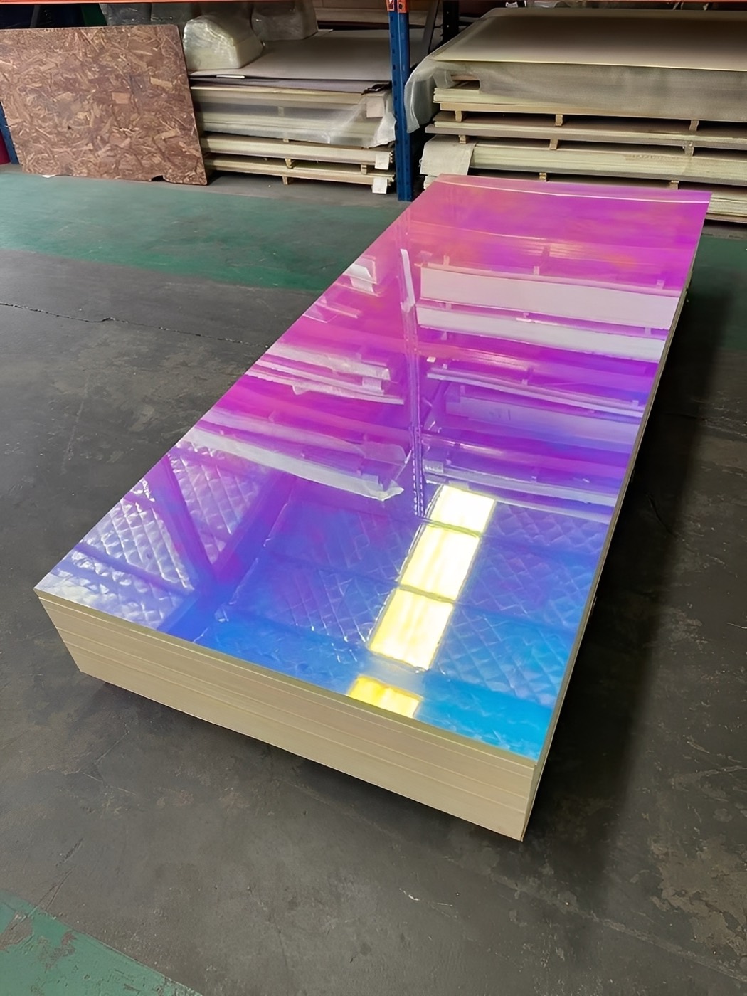 Mirror finish wall panel design 42