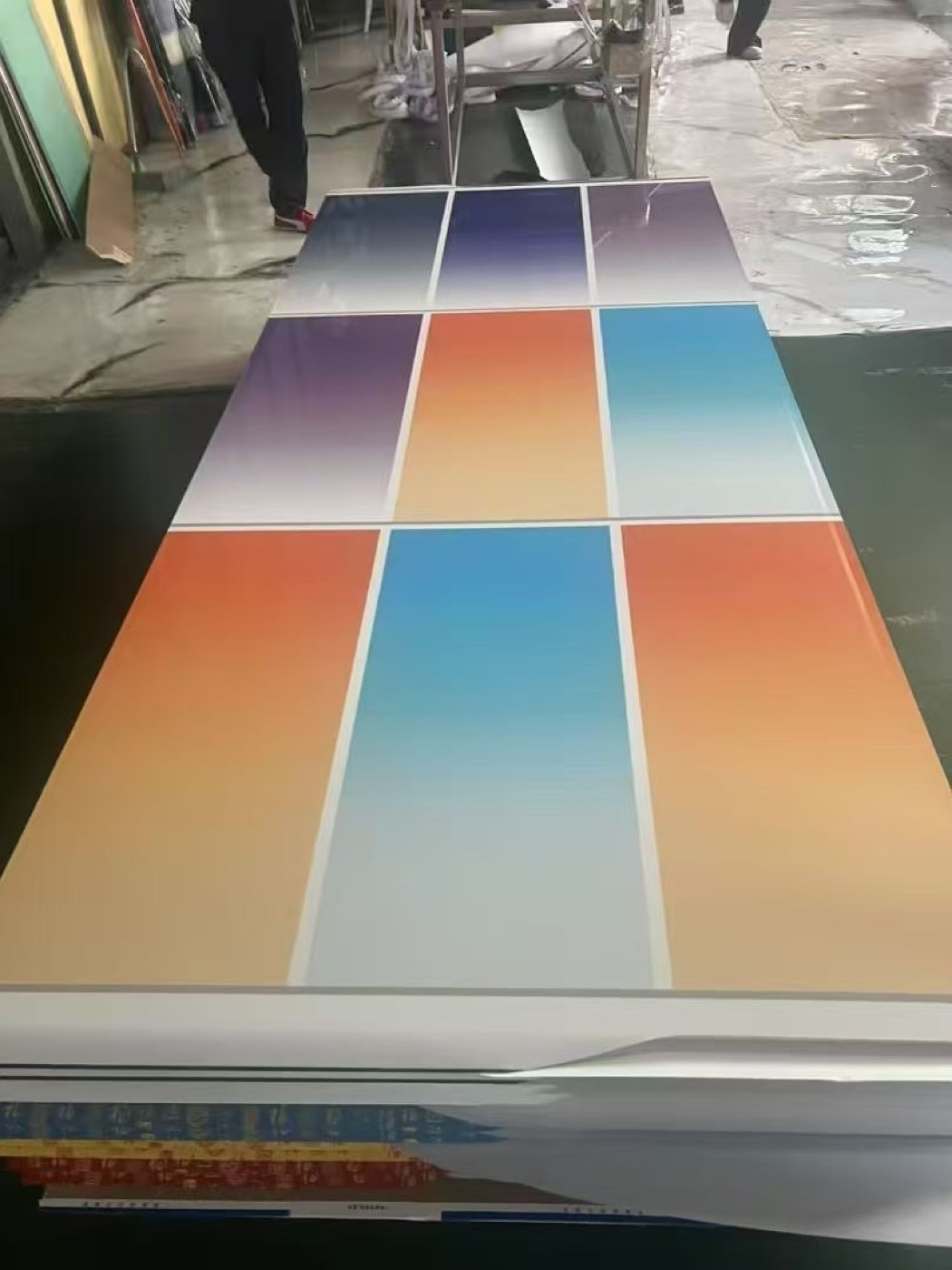 Mirror finish wall panel design 63
