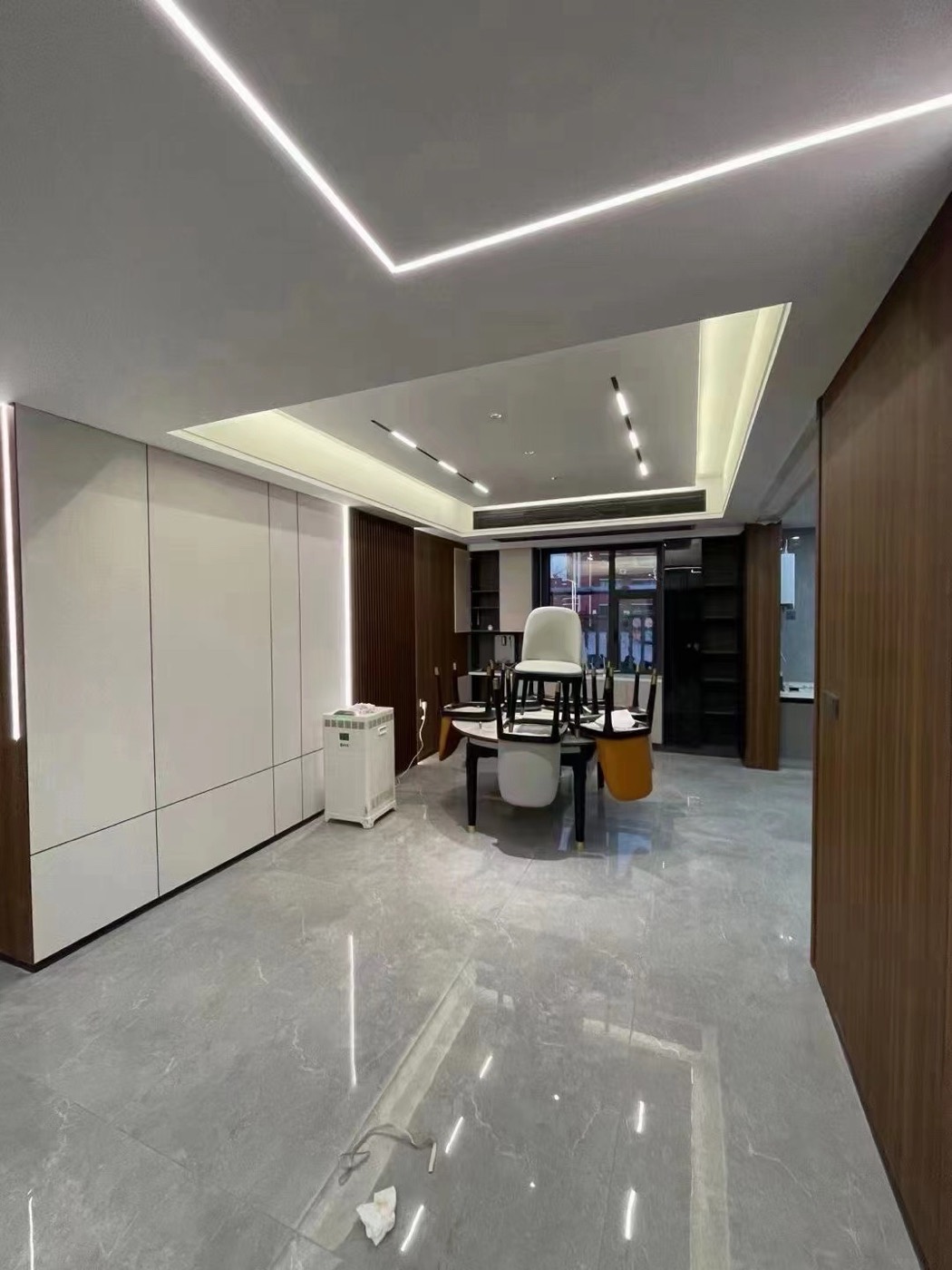Skin-touch matte wall panel design 7