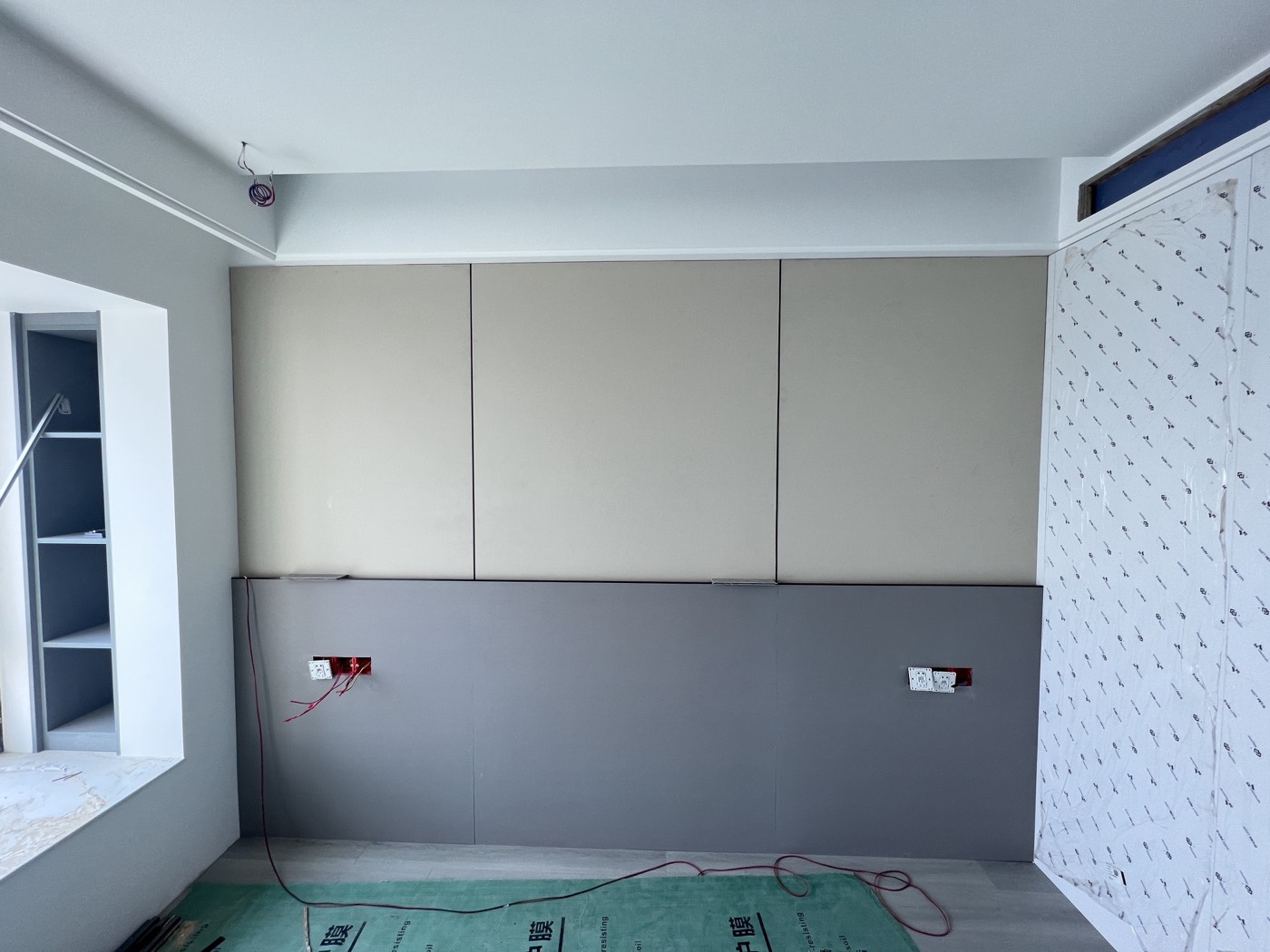 Skin-touch matte wall panel design 8