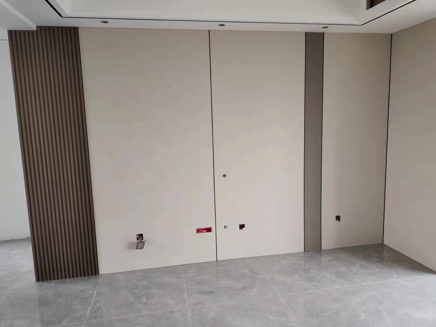 Skin-touch matte wall panel design 9