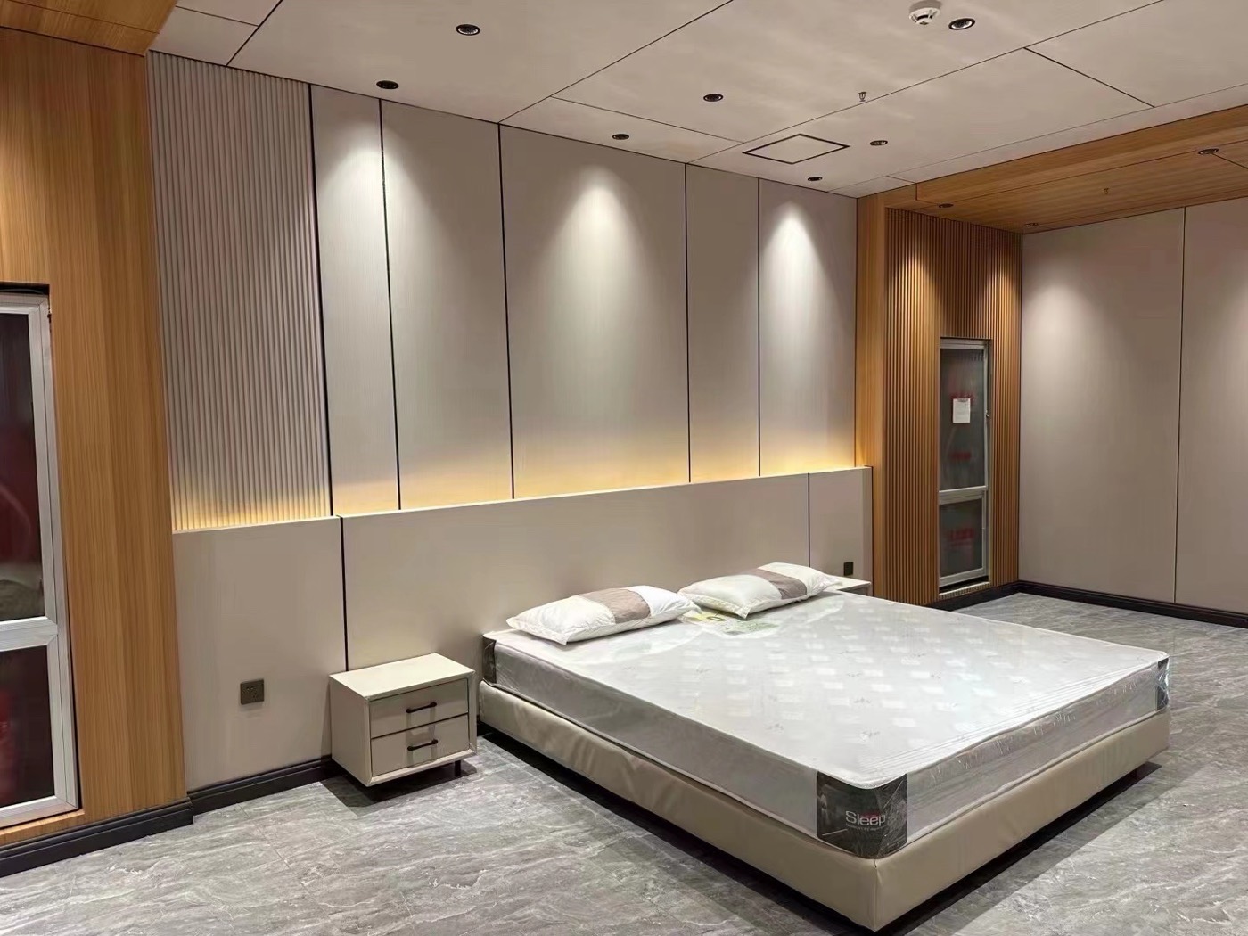 Skin-touch matte wall panel design 21