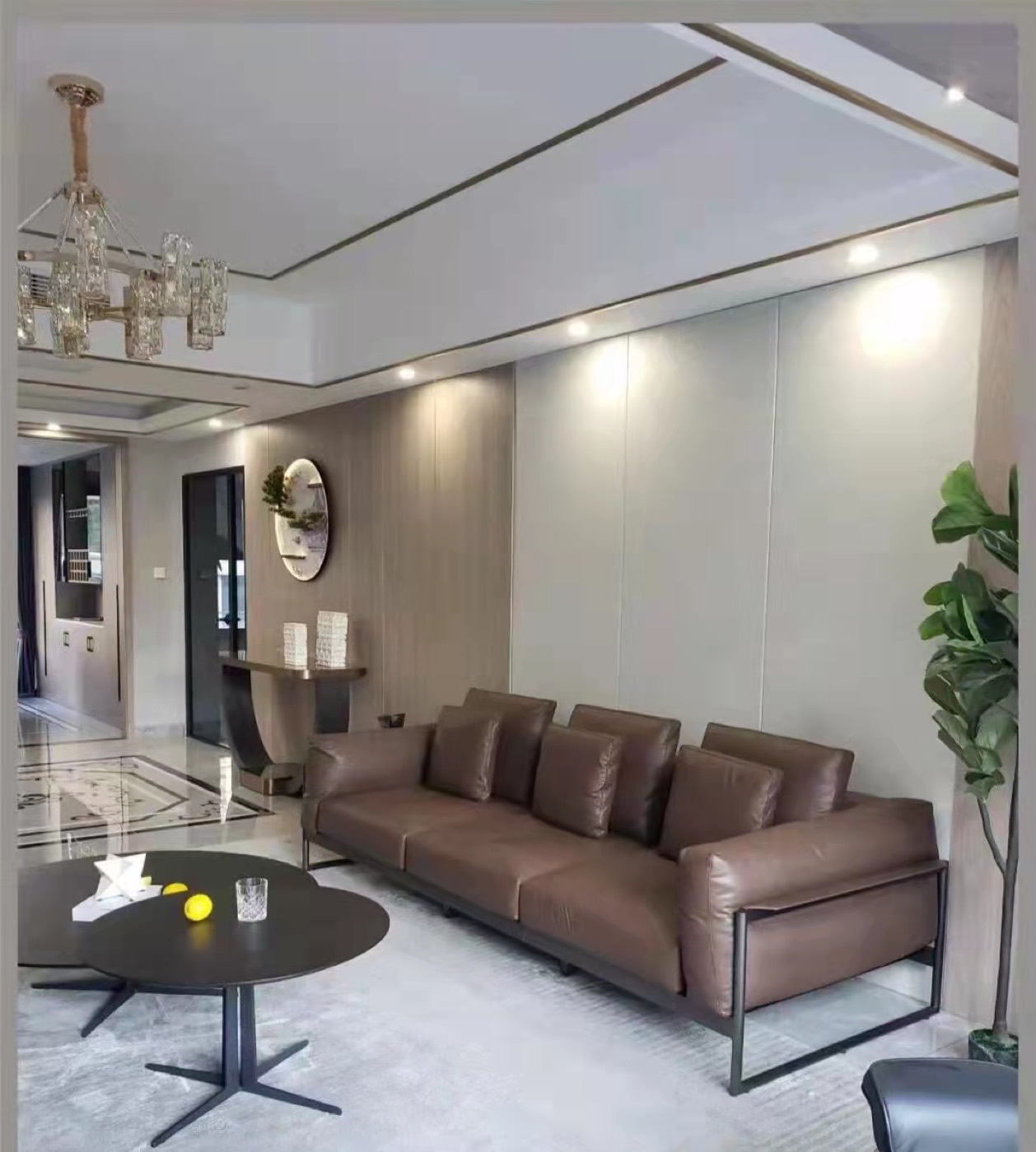 Skin-touch matte wall panel design 25