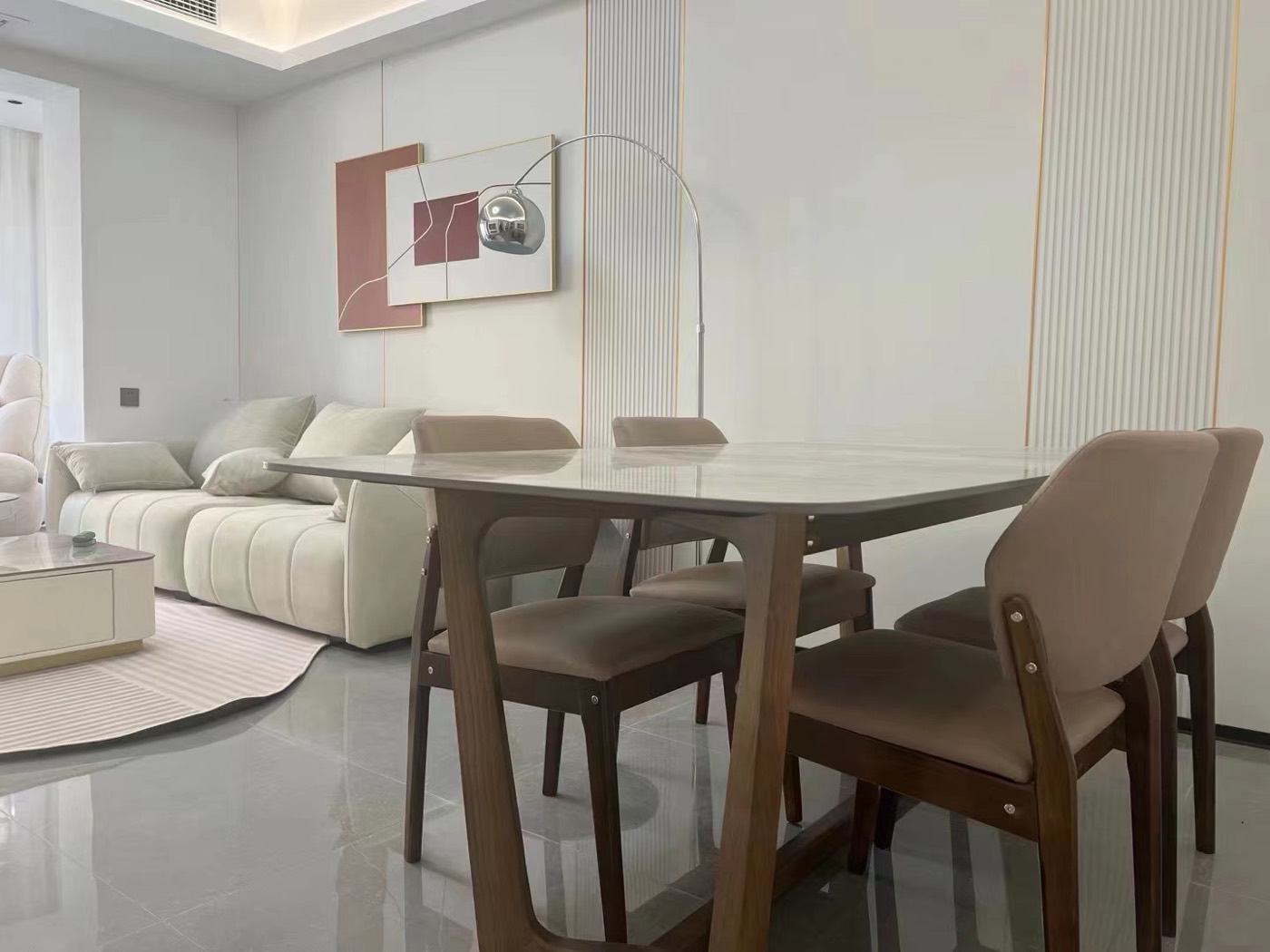 Skin-touch matte wall panel design 27