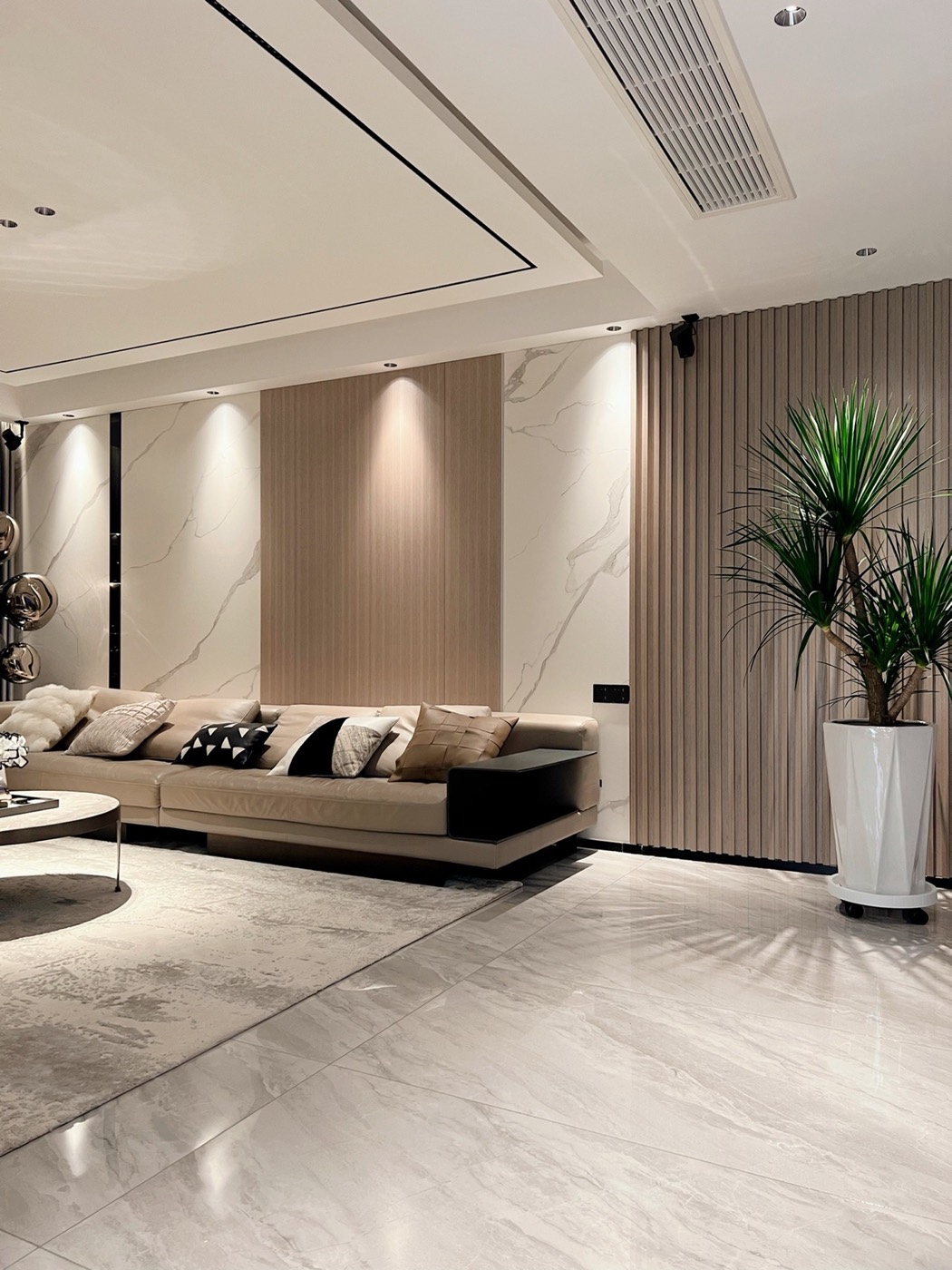 Skin-touch matte wall panel design 30