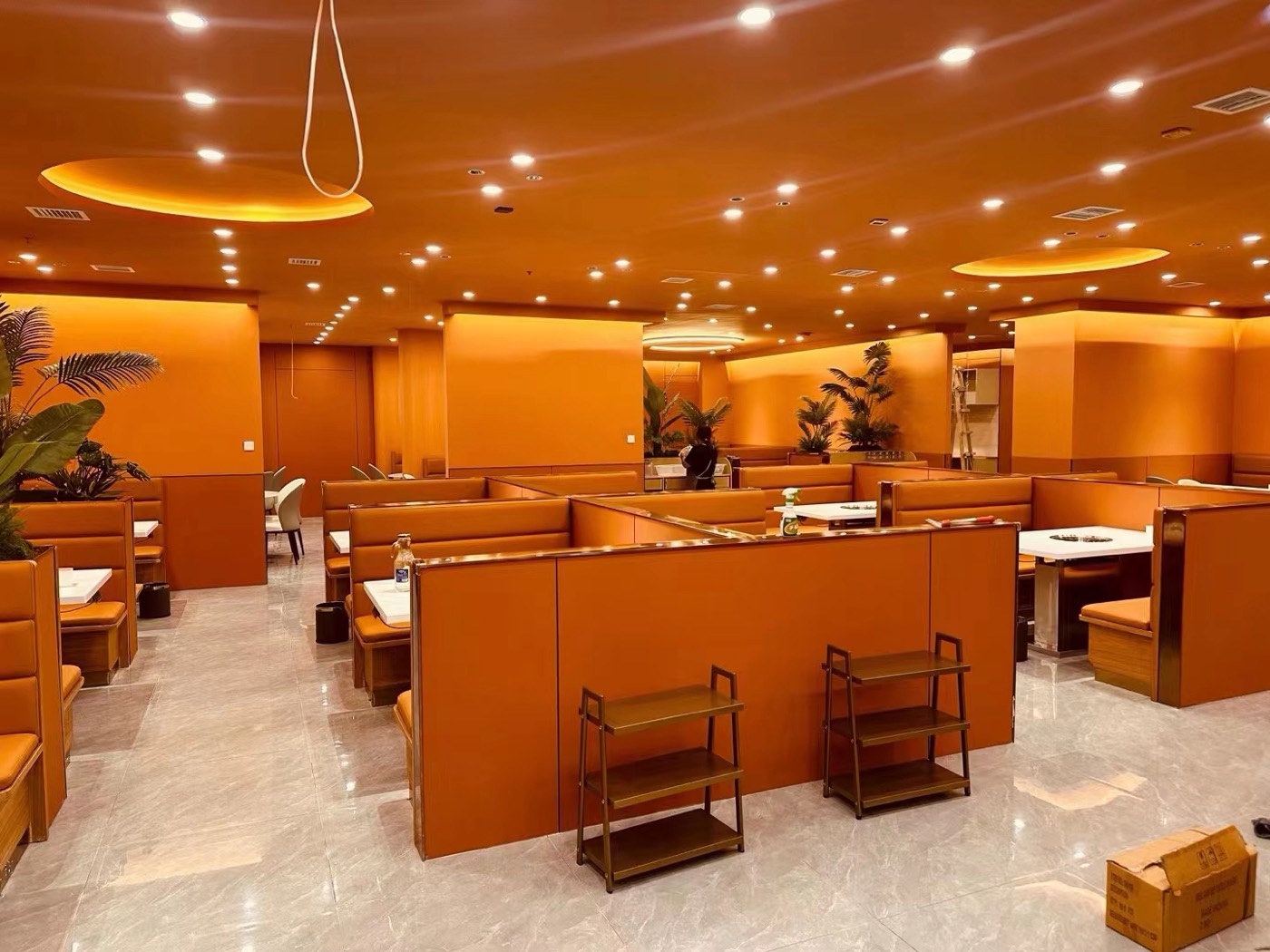 Skin-touch matte wall panel design 48
