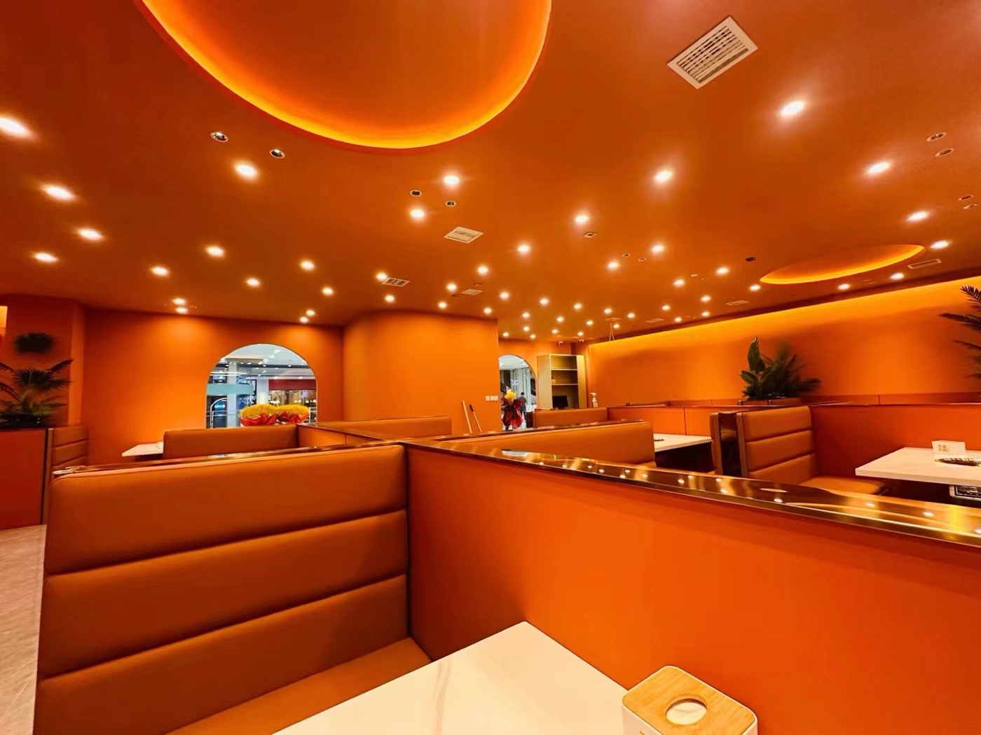 Skin-touch matte wall panel design 49