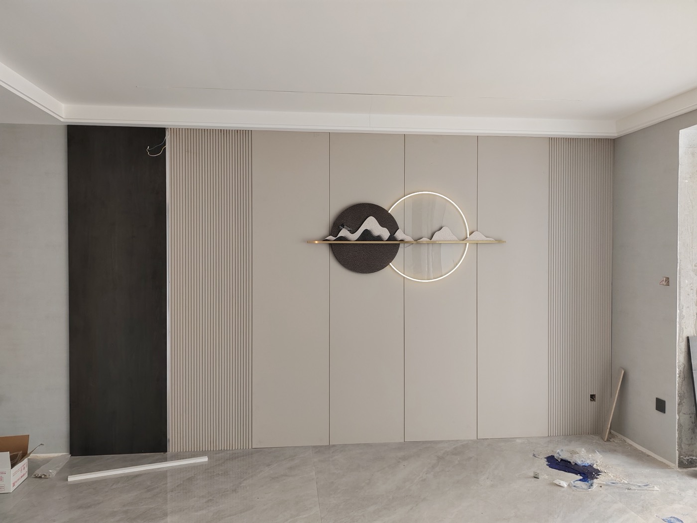 Skin-touch matte wall panel design 51