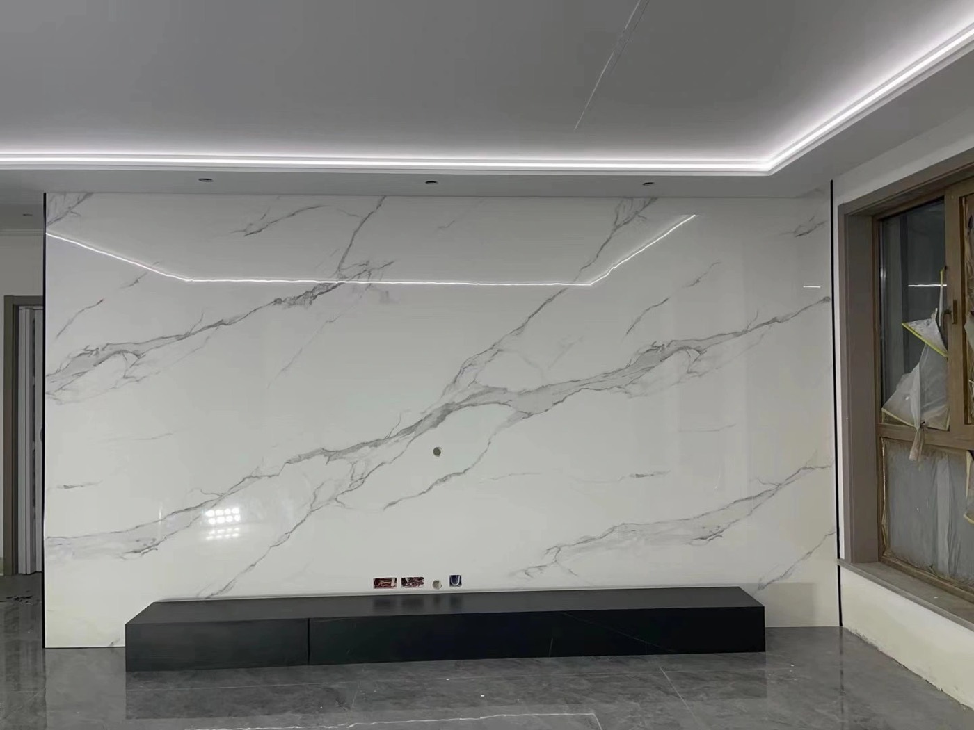 Marble effect wall panel design 3