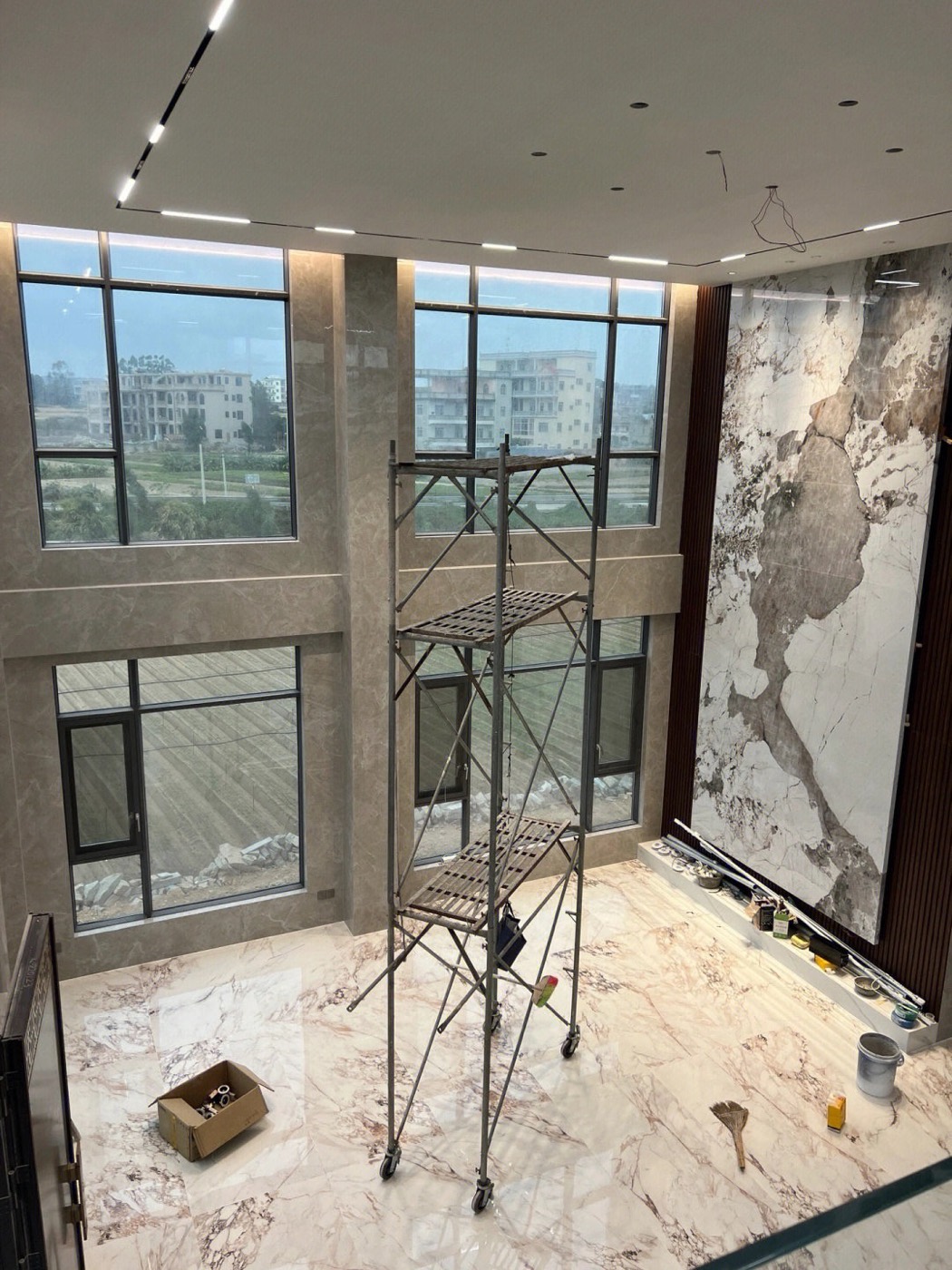 Marble effect wall panel design 13