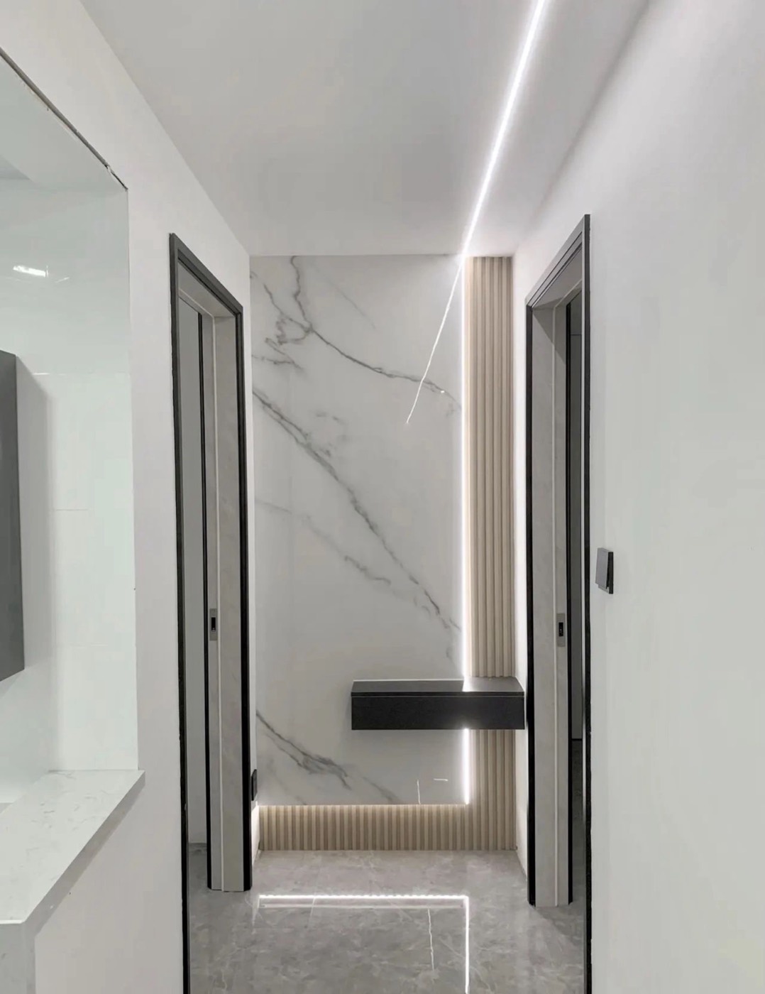 Marble effect wall panel design 17