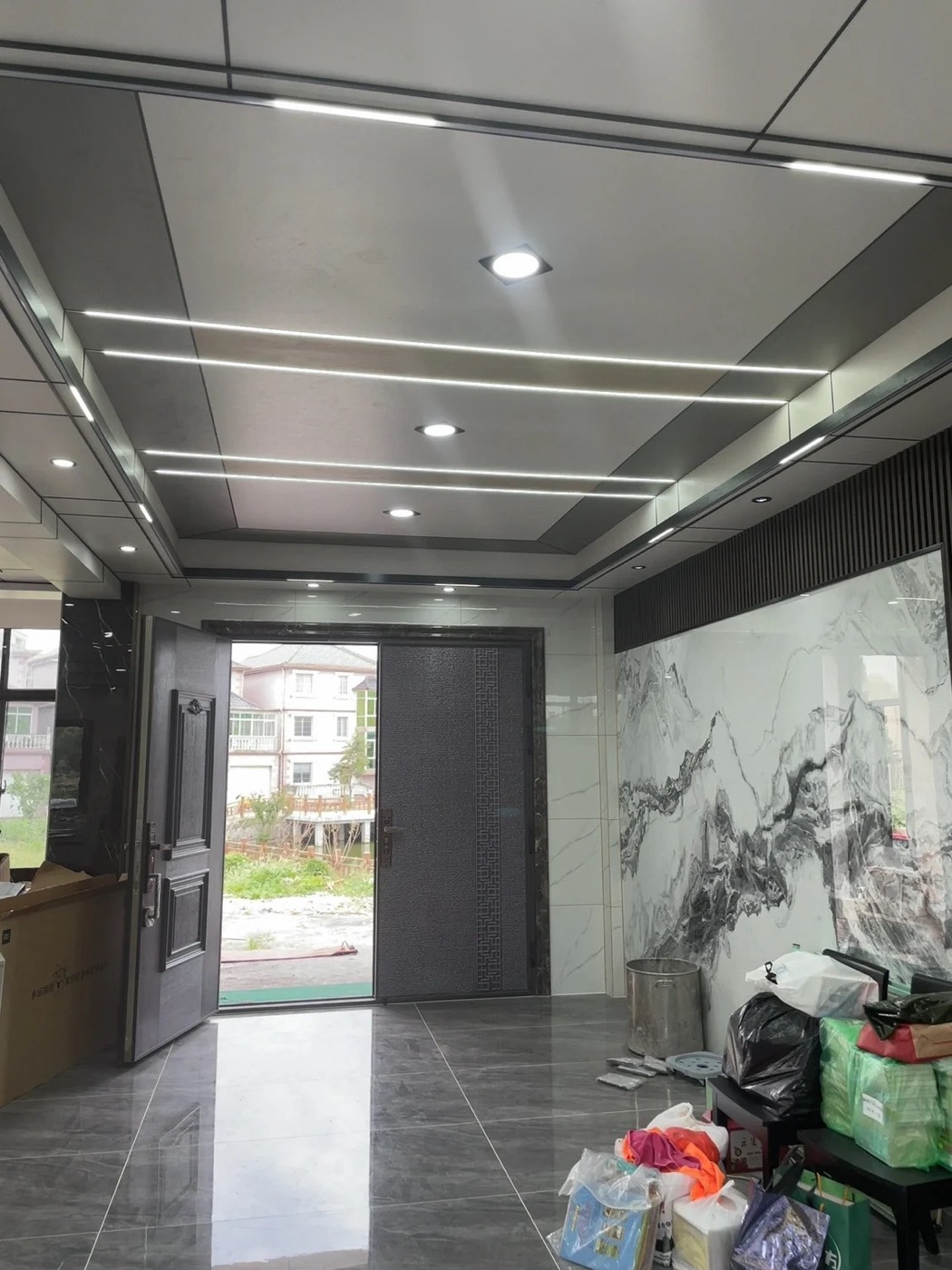 Marble effect wall panel design 40