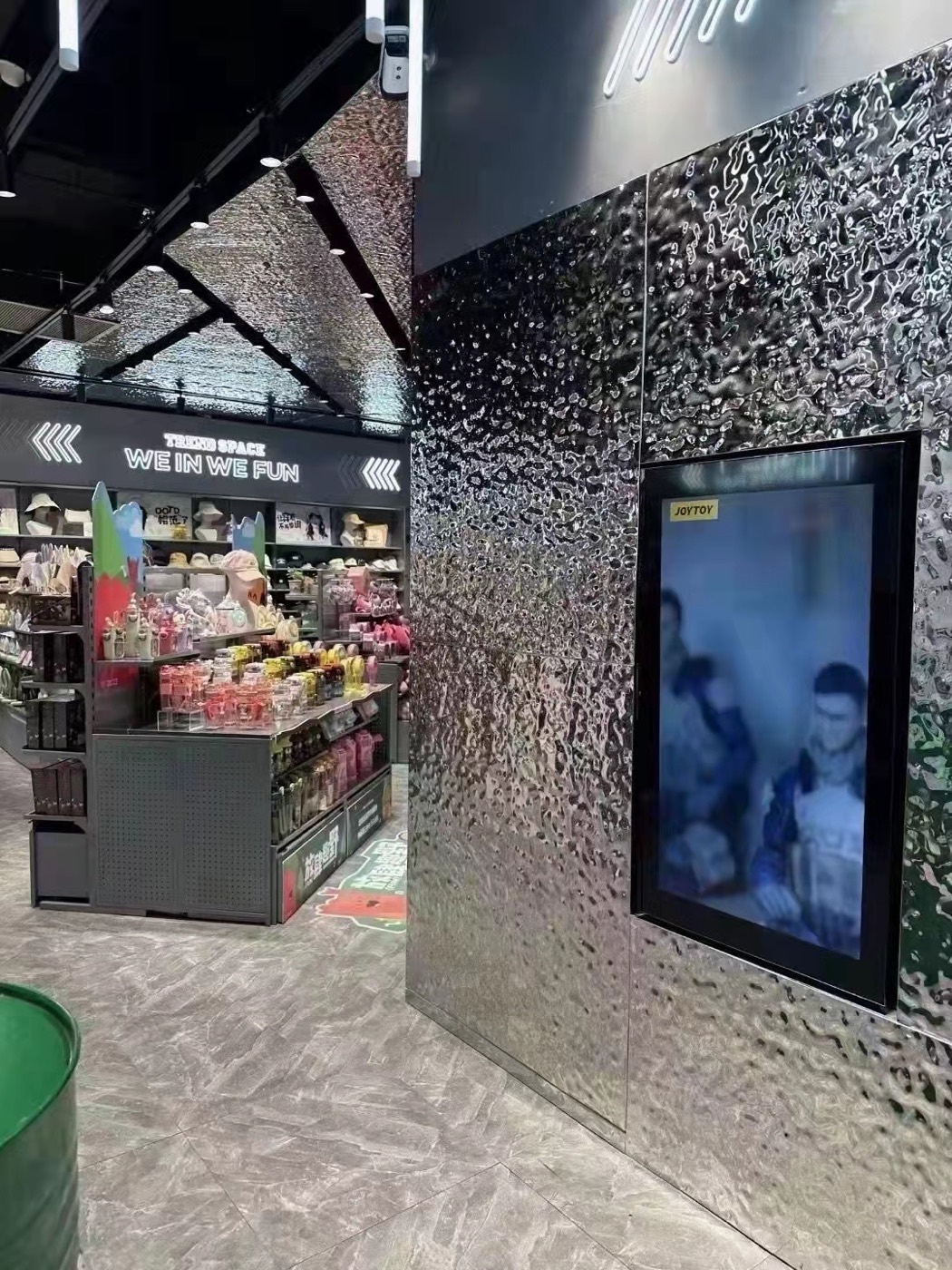 3D wave wall panel design 9