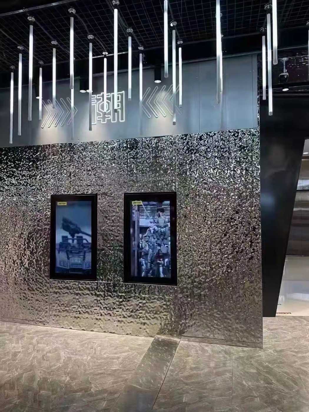 3D wave wall panel design 10