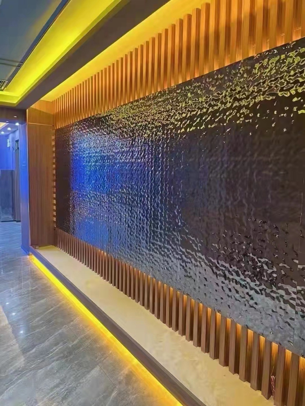 3D wave wall panel design 11
