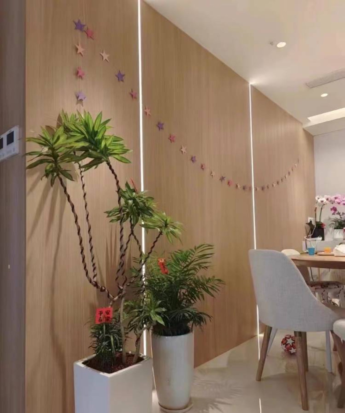 Wood grain wall panel design 19