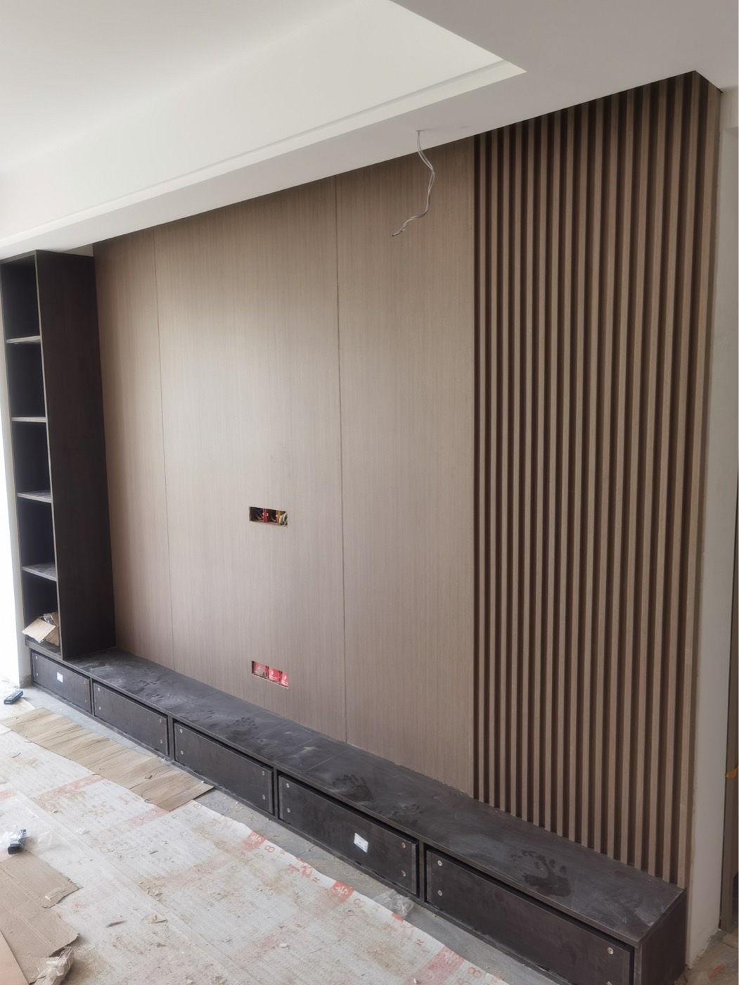 Wood grain wall panel design 28