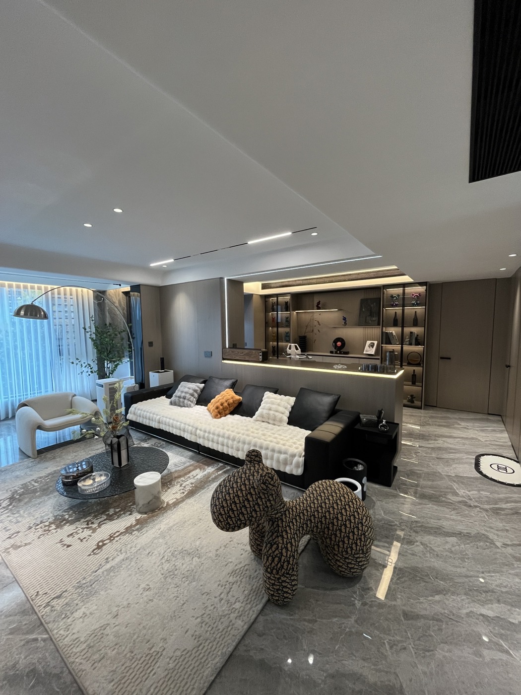 Wood grain wall panel design 34