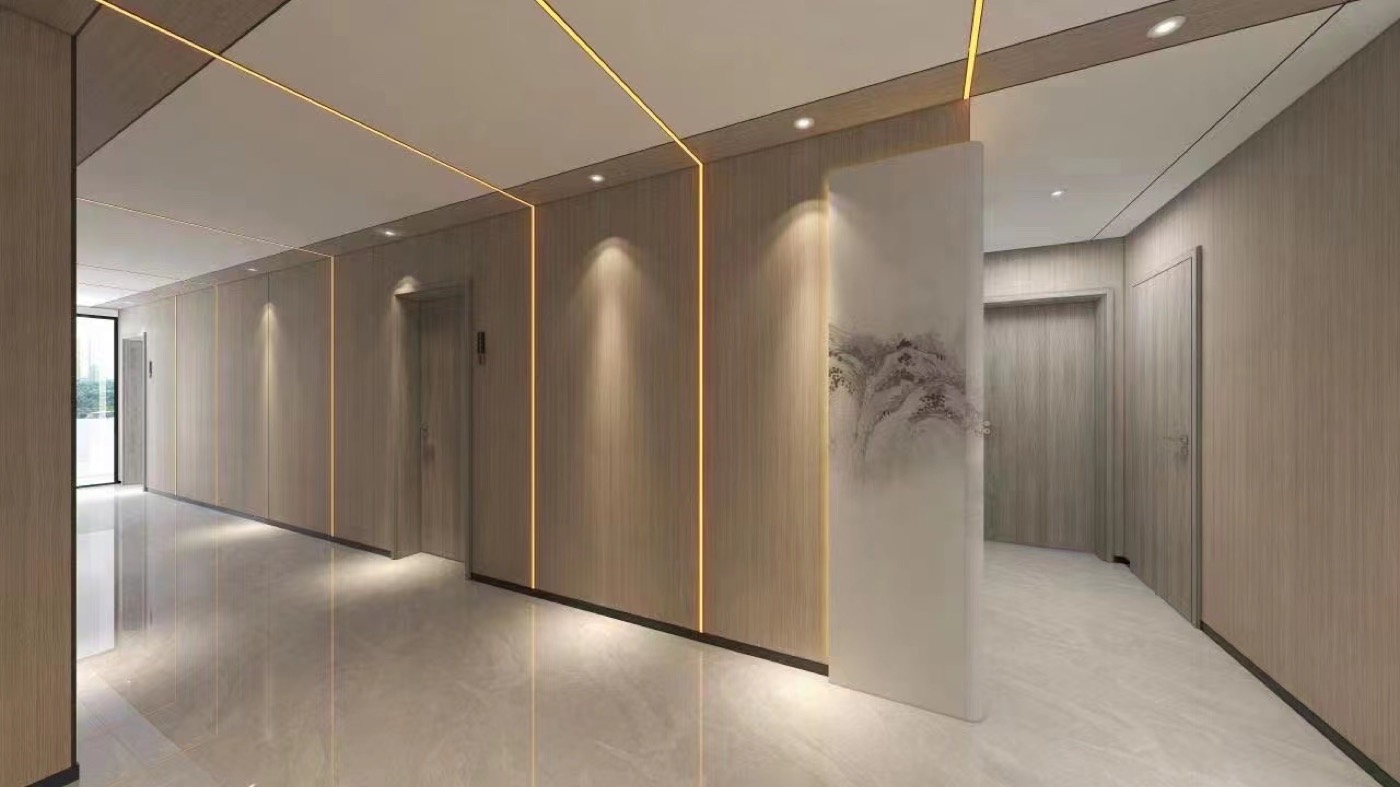 Wood grain wall panel design 38