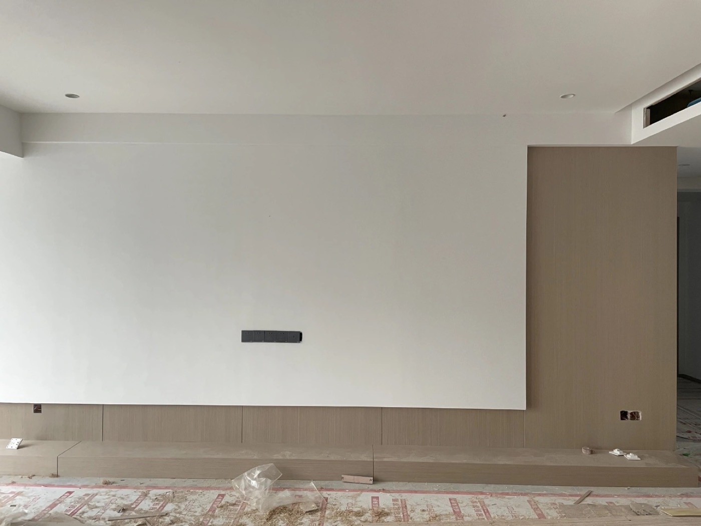 Wood grain wall panel design 40