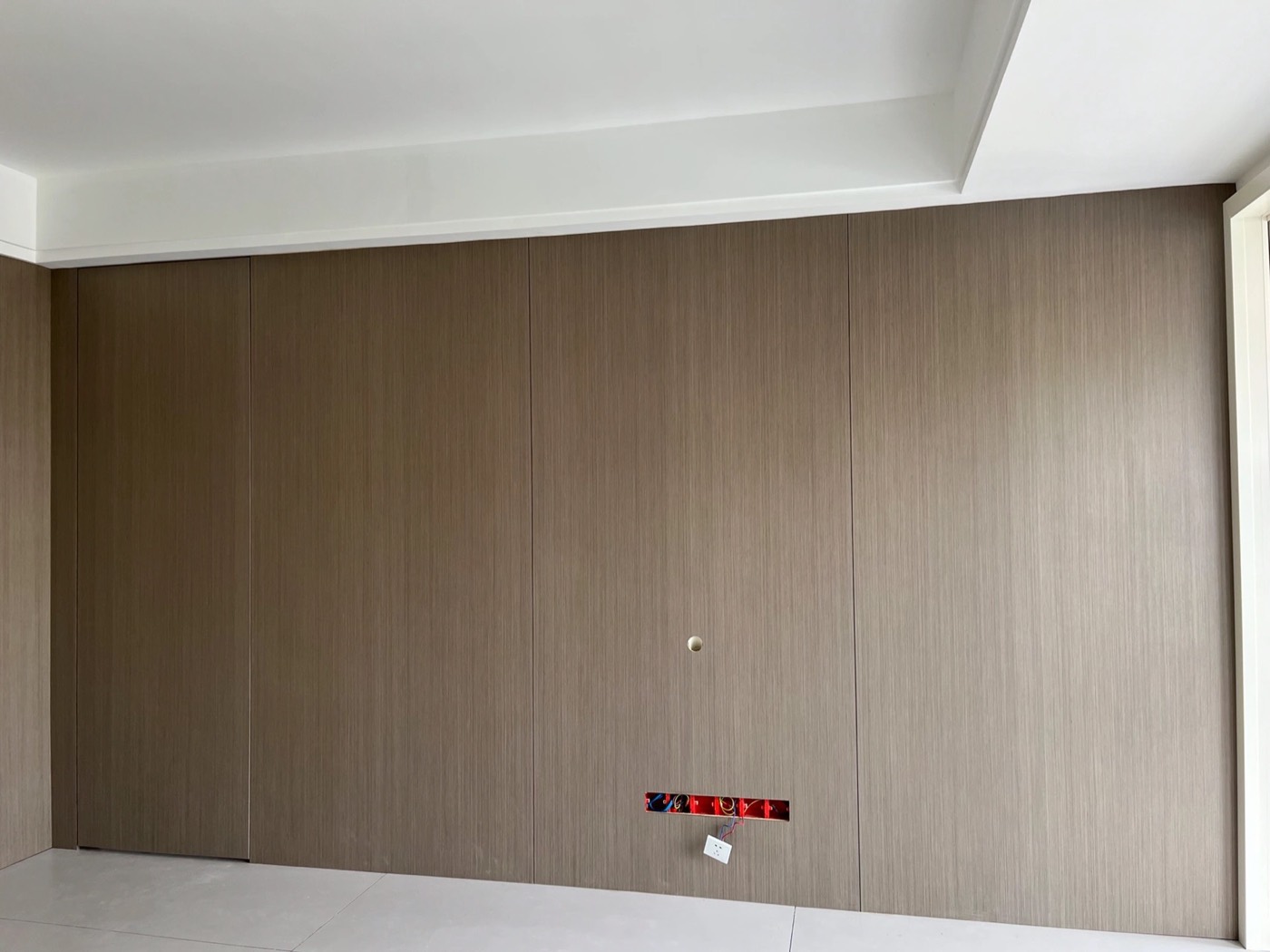 Wood grain wall panel design 51