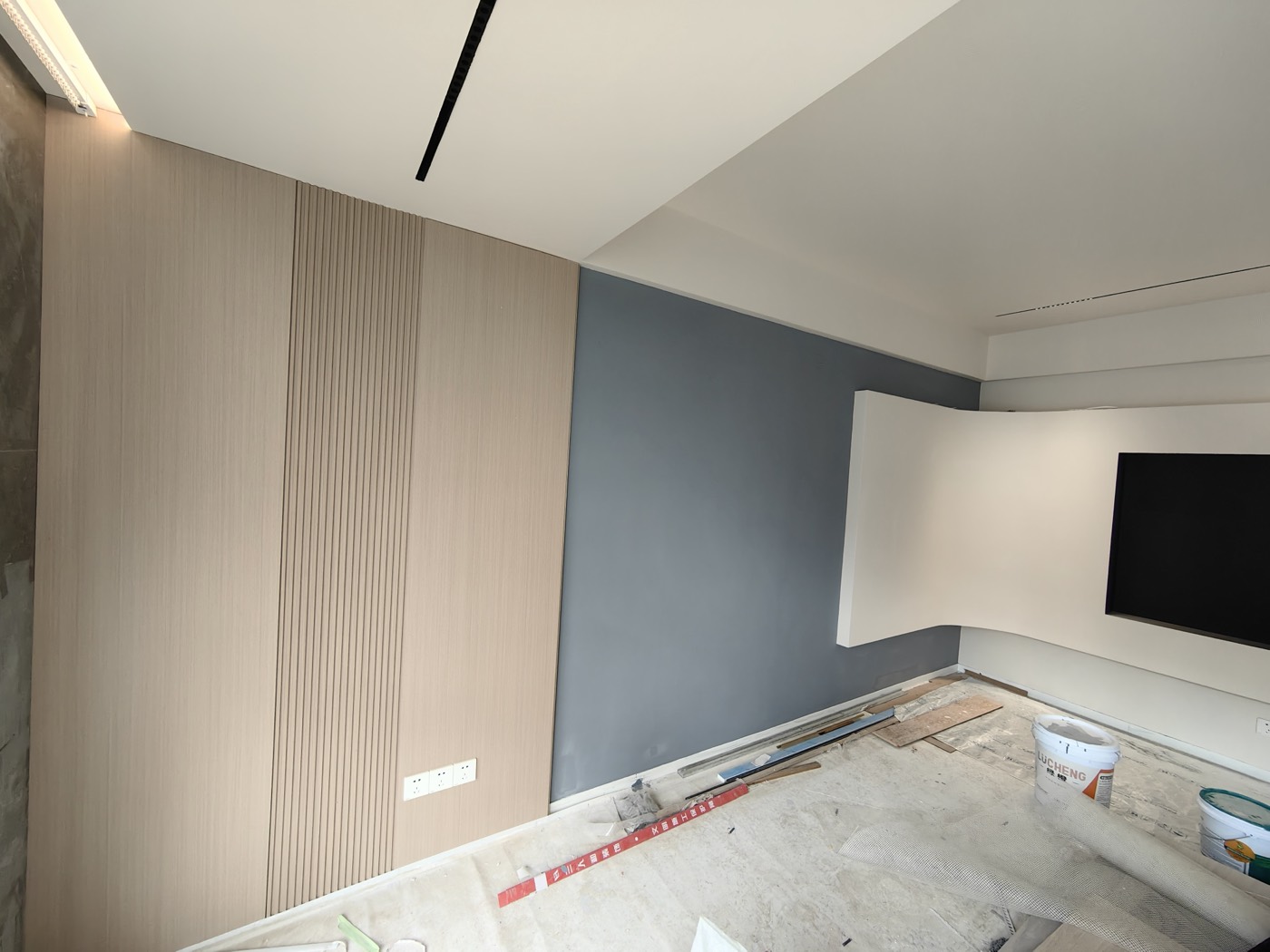 Wood grain wall panel design 70